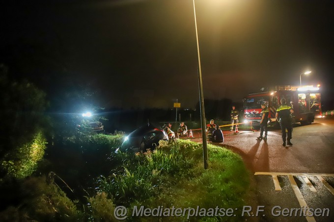 Mediaterplaatse voertuig te water west vlisterdijk haastrecht 16092022Image00006