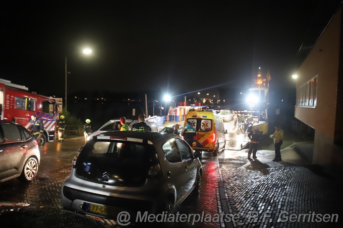 Mediaterplaatse ongeval voertuig te water krimpen aan de lek 19092022Image00020