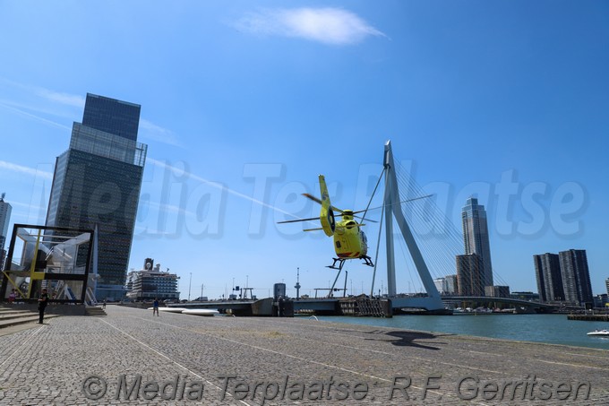 mediaterplaatse zwaar ongeval willemsplein rotterdam 22072022 Image00024