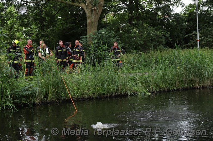 Mediaterplaatse persoon te water omlooppad gouda 10062022 Image00010