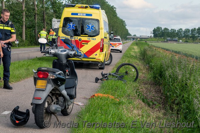 Mediaterplaatse fietser zwaargewond schipholweg in lijnden 13062022 Image00008