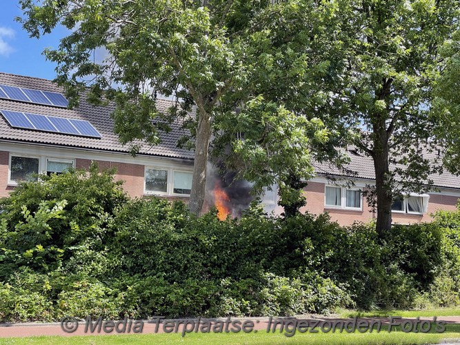 Mediaterplaatse flinke woning brand in hoofddorp 13062022 Image00001