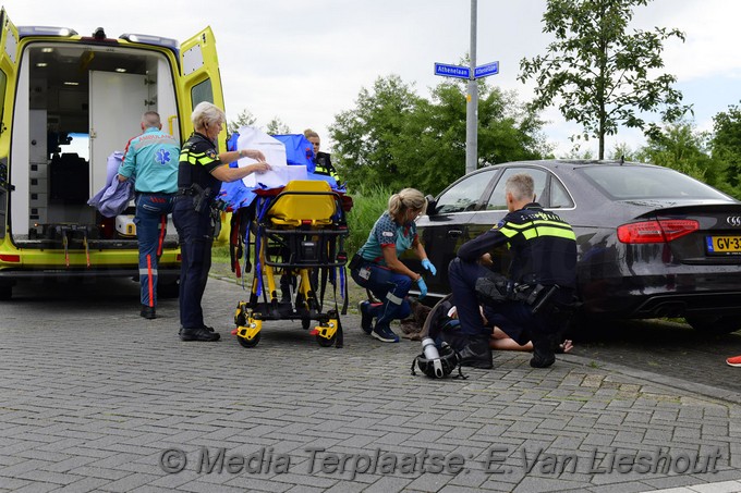 Mediaterplaatse ongeval voetganger auto hoofddorp 27062022 Image00001