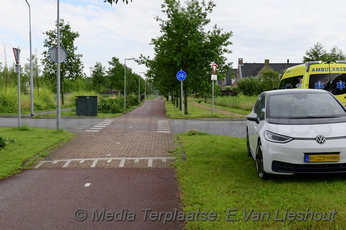 Mediaterplaatse ongeval voetganger auto hoofddorp 27062022 Image00006