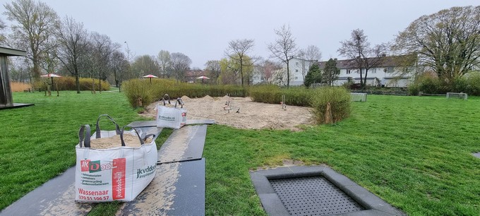 Mediaterplaatse vervangen zand speelplek leiden noord ldn 01042023 Image00001