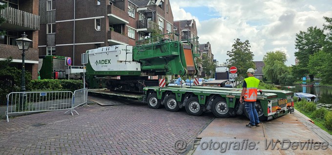 Mediaterplaatse mega sloopkraan adex op transport ldn de geus Image00024