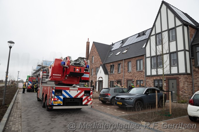 Mediaterplaatse woning brand zonnebaars waddinxveen 17022023 Image00003