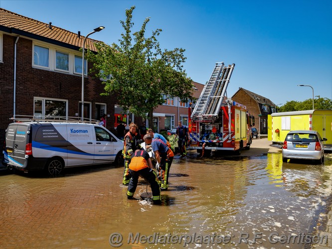 Mediaterplaatse water overlast julianastraat boskoop 13062023 Image00007