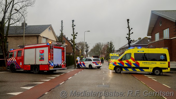 Mediaterplaatse Verkeersongeval stationsstraat waddinxveen waddincveen 09032023 Image00001
