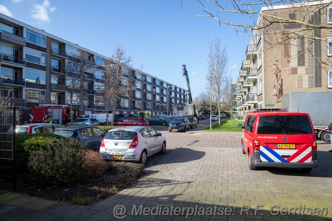 Mediaterplaatse ongeval met vuil container gouda 13032023 Image00004