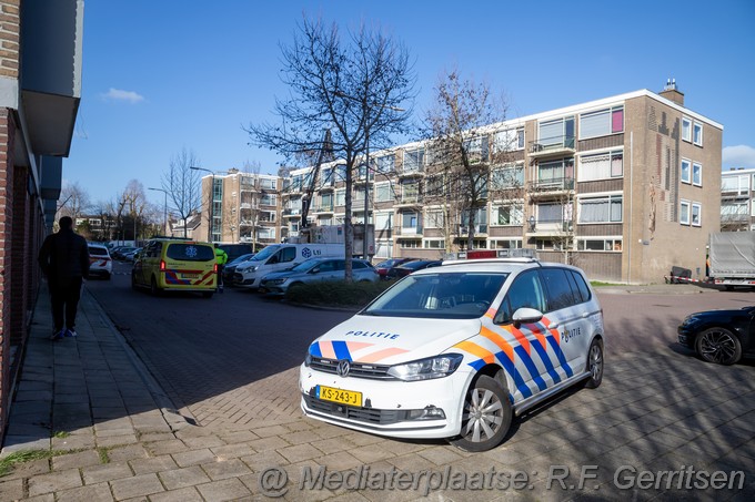 Mediaterplaatse ongeval met vuil container gouda 13032023 Image00008