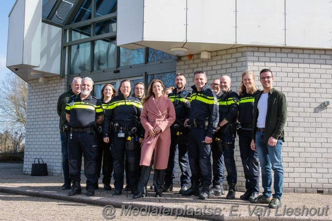 Mediaterplaatse minister justitie op bezoek politie hdp 23032023 Image00001