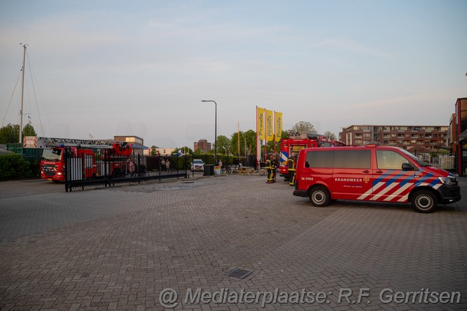 Mediaterplaatse brand bij gebouw goudkade gouda 21052023 Image00007