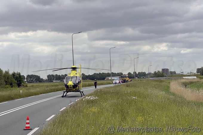 Mediaterplaatse zwaargewonden bij ongeval n205 drie merenweg hoofdweg hoofddorp 24052023 Image00005
