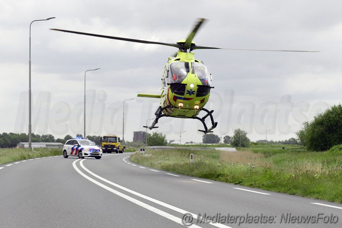 Mediaterplaatse zwaargewonden bij ongeval n205 drie merenweg hoofdweg hoofddorp 24052023 Image00009