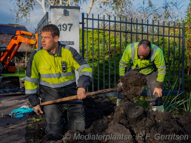 Mediaterplaatse gaslek voorwillenseweg stedin gouda 03112023 Image00010