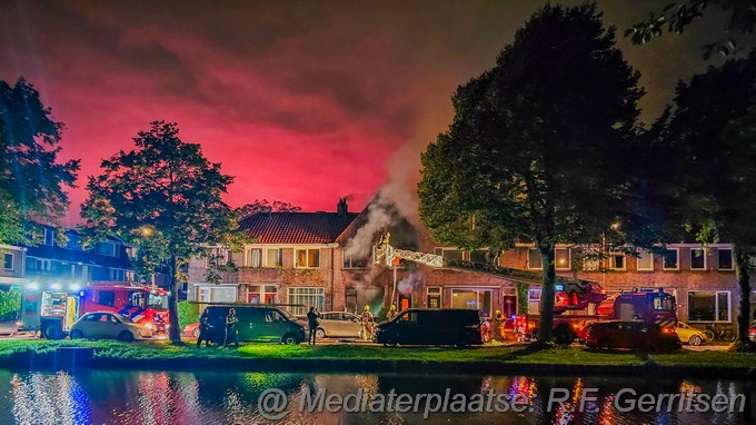 Mediaterplaatse woningbrand westerkade gouda 01102023 Image00002