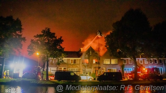 Mediaterplaatse woningbrand westerkade gouda 01102023 Image00006