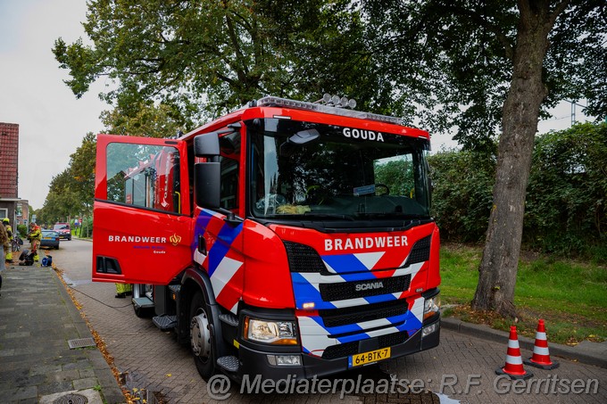 Mediaterplaatse woningbrand noothoven van goor straat gouda 06102023 Image00011