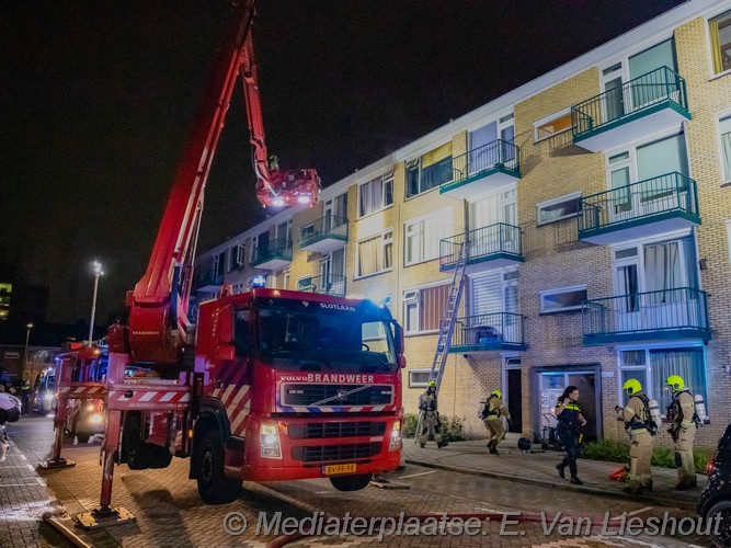 Mediaterplaatse middelbrand rotterdam aernt bruunstraat 2023 Image00008