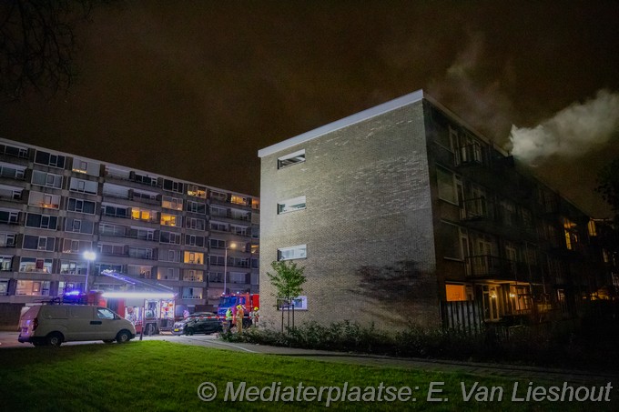 Mediaterplaatse middelbrand rotterdam aernt bruunstraat 2023 Image00009