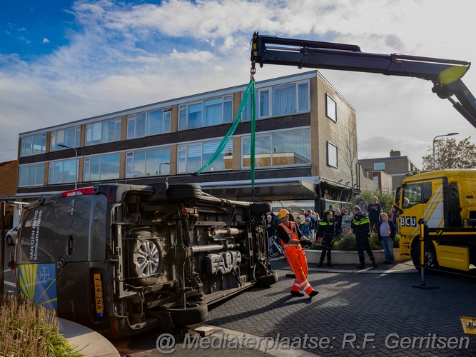 Mediaterplaatse verkeers ongeval van staverenstraat reeuwijk 29102023 Image00010