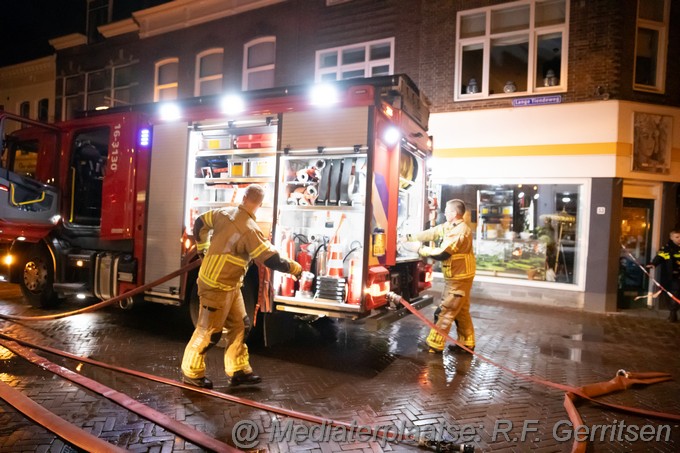Mediaterplaatse brand woning lange tiender weg gouda 29102023 Image00025