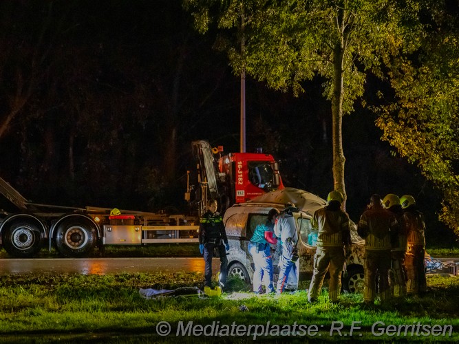 Mediaterplaatse ongeval verkeer goudse hout singel gouda 31102023 Image00004