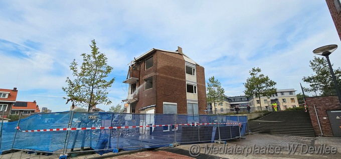 Mediaterplaatse sloop laaste flatwoning leiden WPF Image00010