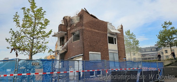 Mediaterplaatse sloop laaste flatwoning leiden WPF Image00014