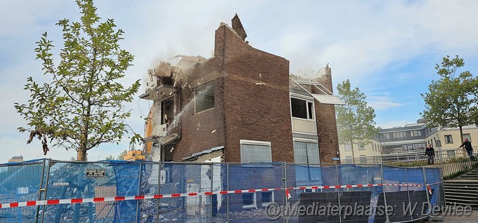 Mediaterplaatse sloop laaste flatwoning leiden WPF Image00015