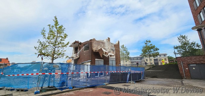 Mediaterplaatse sloop laaste flatwoning leiden WPF Image00018