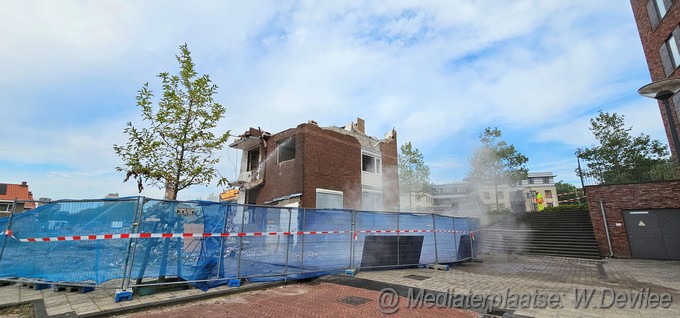 Mediaterplaatse sloop laaste flatwoning leiden WPF Image00020