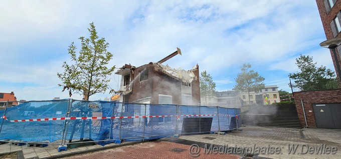 Mediaterplaatse sloop laaste flatwoning leiden WPF Image00021