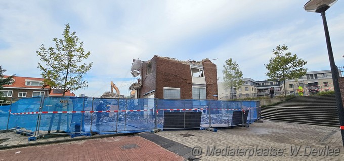 Mediaterplaatse sloop laaste flatwoning leiden WPF Image00025