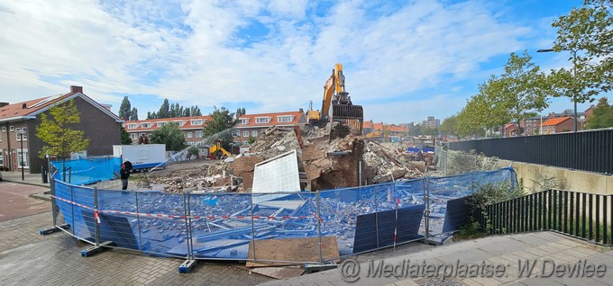 Mediaterplaatse sloop laaste flatwoning leiden WPF Image00034