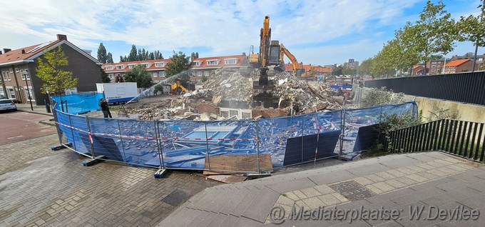 Mediaterplaatse sloop laaste flatwoning leiden WPF Image00035