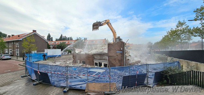 Mediaterplaatse sloop laaste flatwoning leiden WPF Image00042