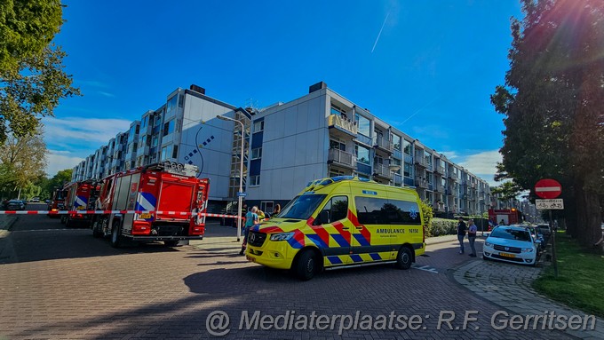 Mediaterplaatse woningbrand willem de zwijgerlaan gouda Image00008