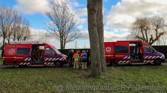 Mediaterplaatse persoon te water rottedijk bleiswijk 08012023 Image00058