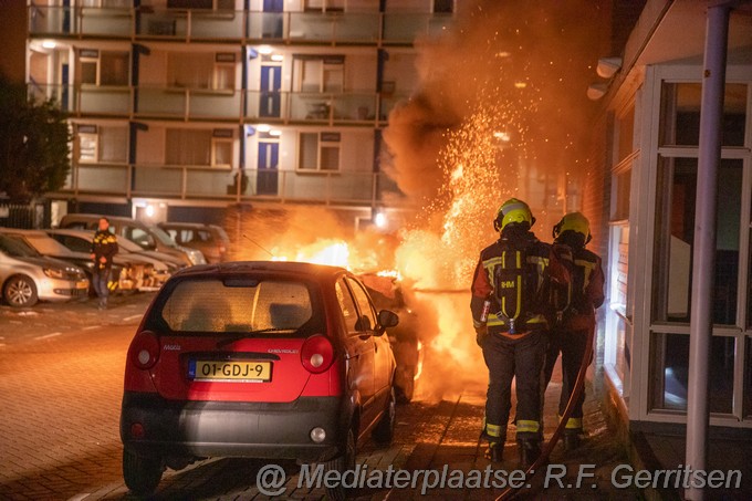 Mediaterplaatse voertuigbrand gedenklaan gouda 21012023 Image00076