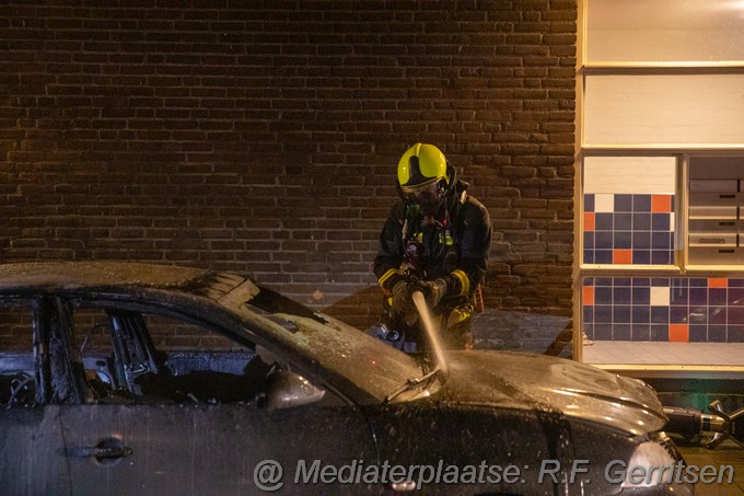 Mediaterplaatse voertuigbrand gedenklaan gouda 21012023 Image00155