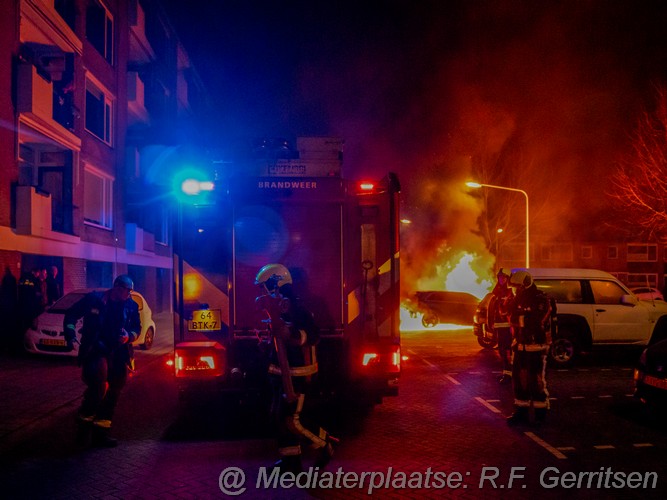Mediaterplaatse voertuigbrand vreiheidslaan gouda 22012023 Image00001