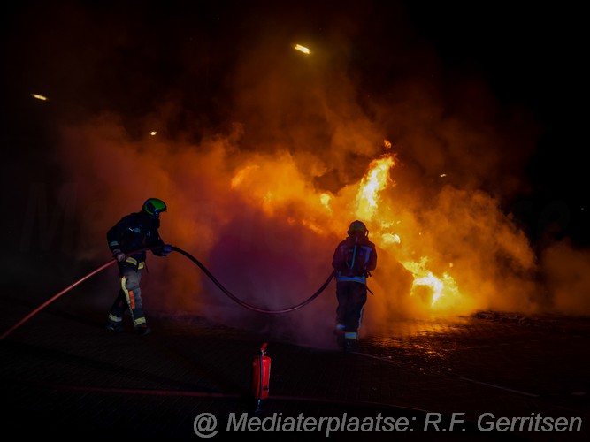 Mediaterplaatse voertuigbrand vreiheidslaan gouda 22012023 Image00004