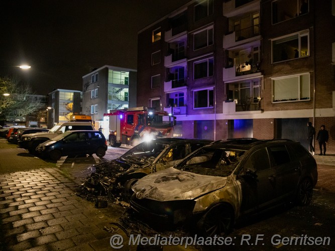 Mediaterplaatse voertuigbrand vreiheidslaan gouda 22012023 Image00017