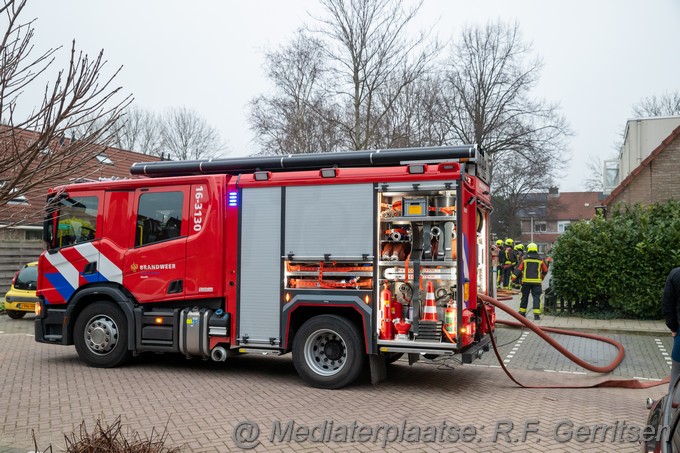 Mediaterplaatse woningbrand haverakker waddinxveen 25012023 Image00010