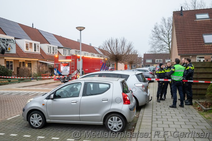 Mediaterplaatse woningbrand haverakker waddinxveen 25012023 Image00011
