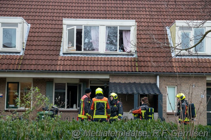 Mediaterplaatse woningbrand haverakker waddinxveen 25012023 Image00022