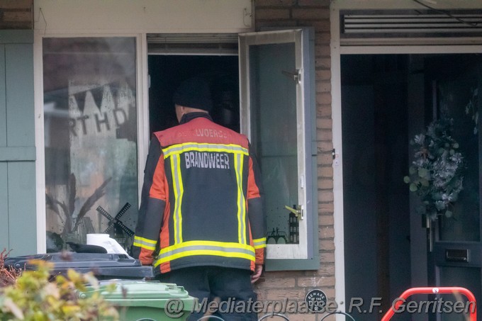 Mediaterplaatse woningbrand haverakker waddinxveen 25012023 Image00025
