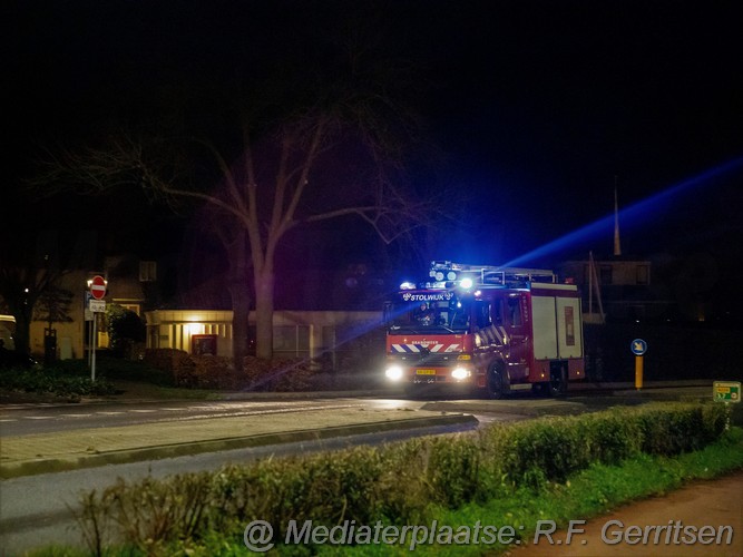 Mediaterplaatse woningbrand hoogstraat Haastrecht 25012023 Image00001